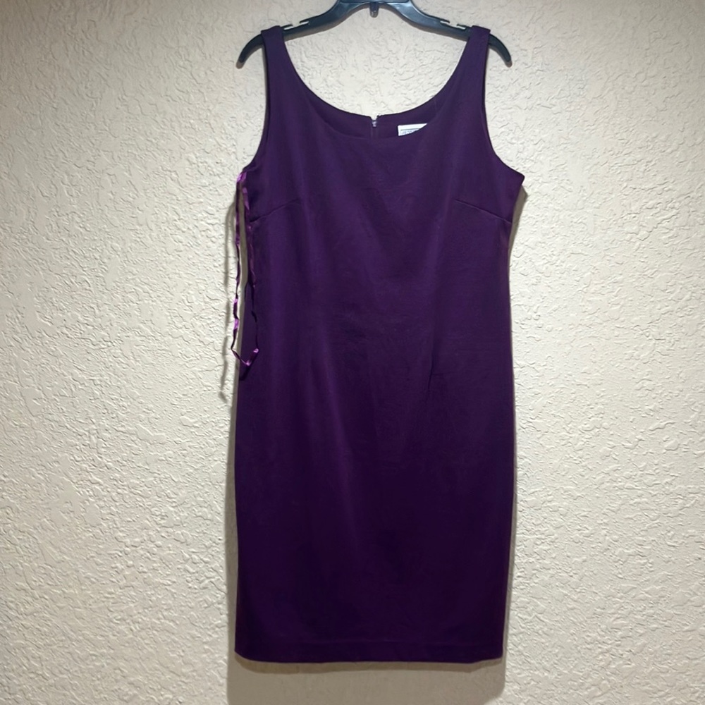 Jessica Howard purple dress, never worn. Size 16. No tags.